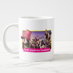 Party 'Til The Cows Come Home Large Coffee Mug
