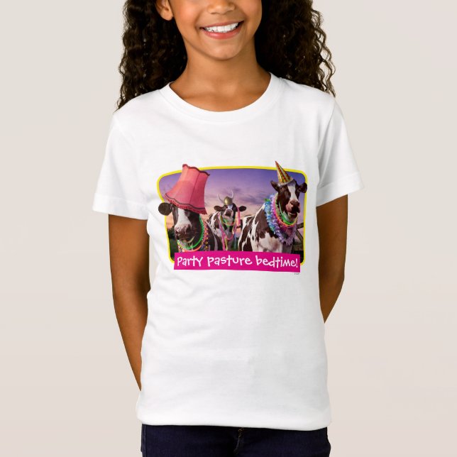 Party 'Til The Cows Come Home T-Shirt (Front)
