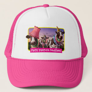 Party 'Til The Cows Come Home Trucker Hat