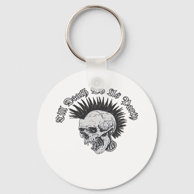 Party Till Death Do Us Party Halloween Key Ring (Front)