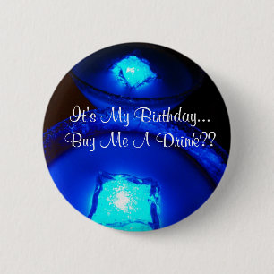 Party Time 6 Cm Round Badge
