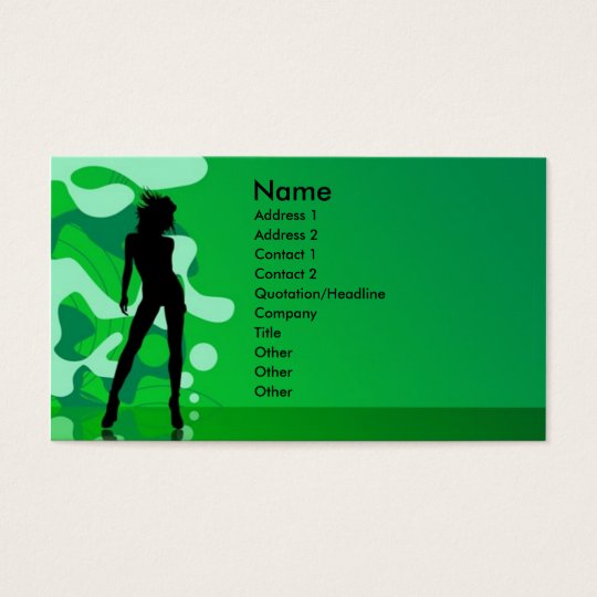 Party Time Business Card