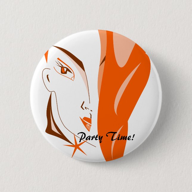 Party Time Button (Front)