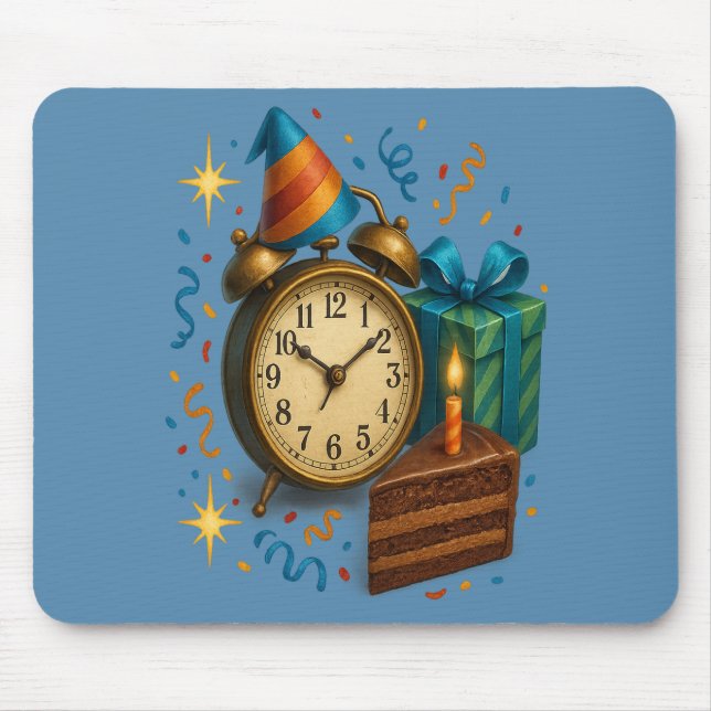 Party Time – Celebrate in Style Mouse Mat (Front)
