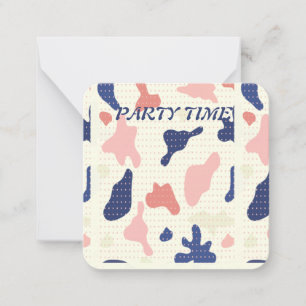 Party Time Imitation  Card 