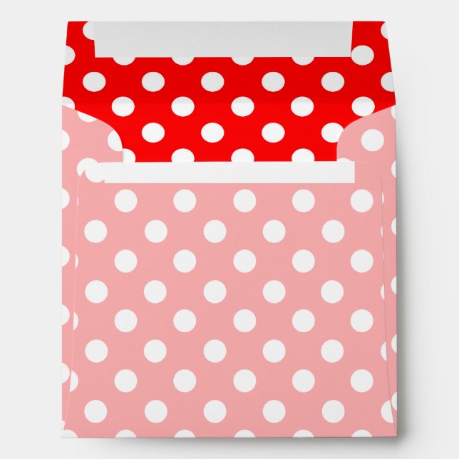 Party Time in Retro Rosie Style Envelopes (Back (Bottom))