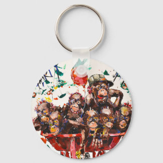 PARTY TIME KEY RING