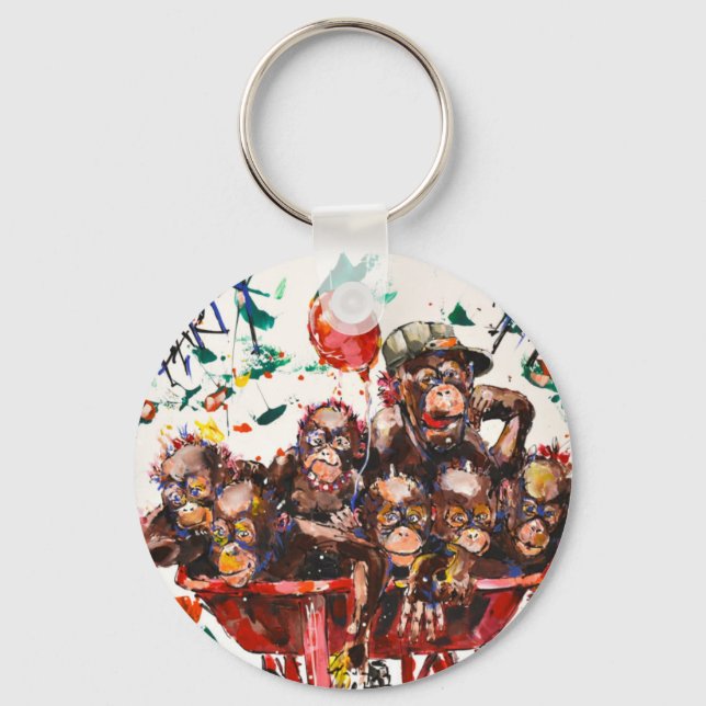 PARTY TIME KEY RING (Front)