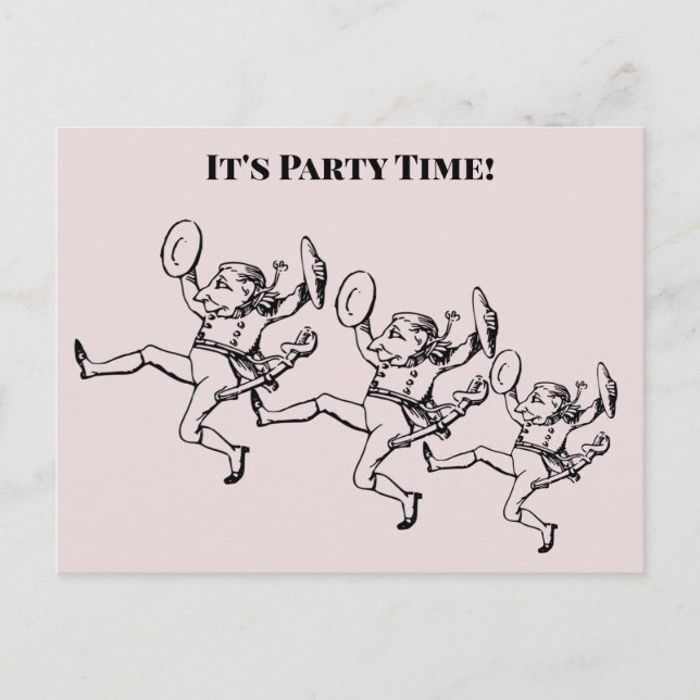Party Time Postcard (Front)