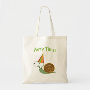 Party time! Snail Tote Bag