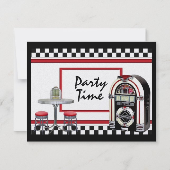 Party Time - SRF Invitation (Front)