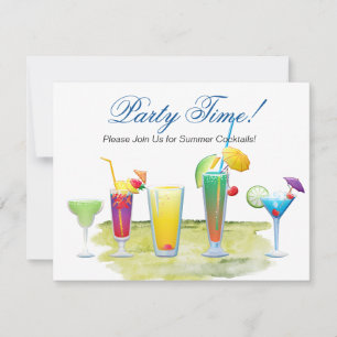 Party Time, Summer Cocktails