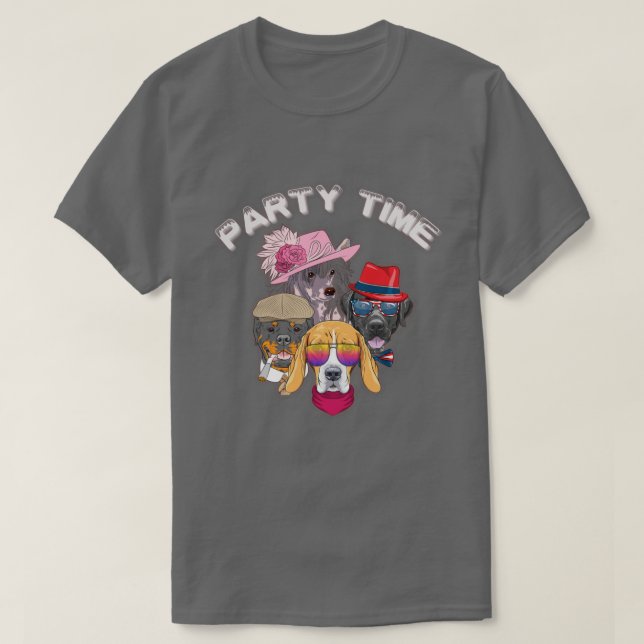 Party Time T-Shirt (Design Front)