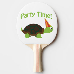 Party Time! Turtle Ping Pong Paddle