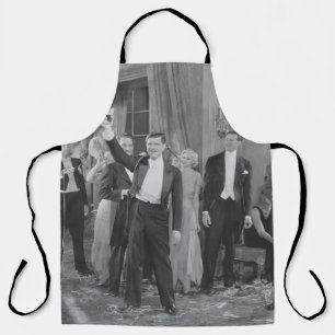 PARTY TIMEparty, vintage, retro, celebrate, drink, Apron