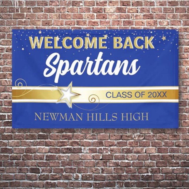 Party!! Welcome Back Class Reunion Banner (Creator Uploaded)