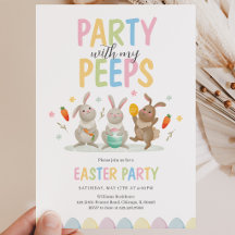 Party With My Peeps Easter Party