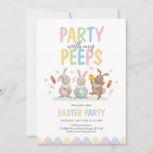 Party With My Peeps Easter Party