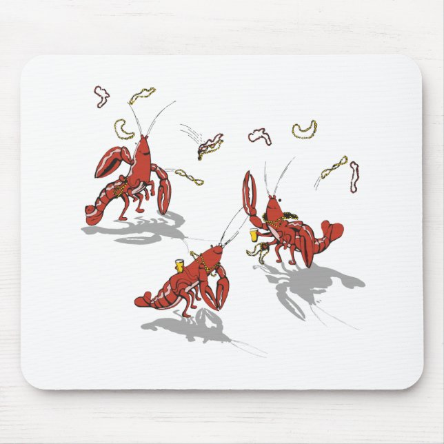 Partydads Crawfiish Mouse Mat (Front)
