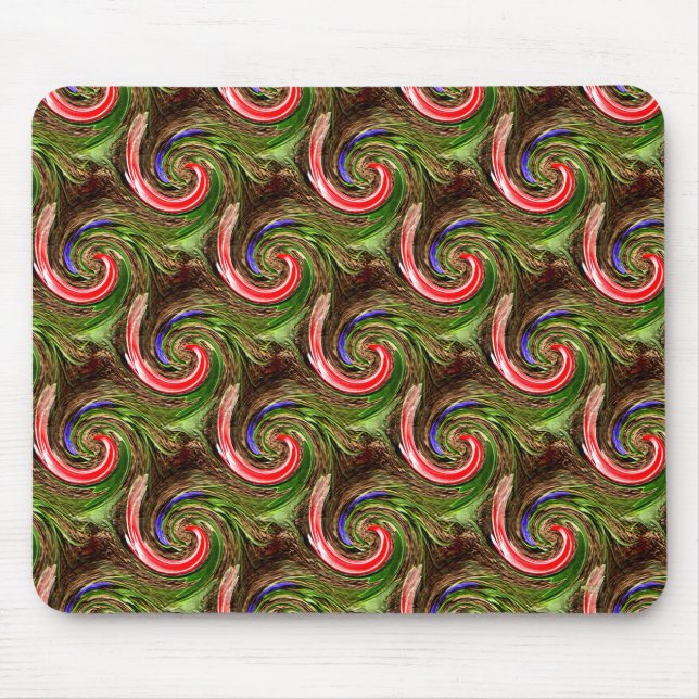 Partyin' Peacocks.... Mouse Mat (Front)