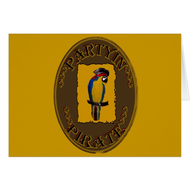 PARTYIN' PIRATE (Front Horizontal)