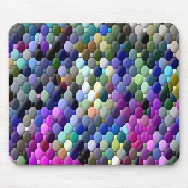 Partyin' with colours.... mouse mat (Front)