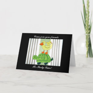 Partytime Invitation - blank