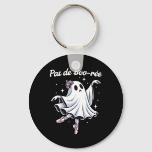 Pas De Boo-rée Ballet Dancer Ghost Dance Teacher H Key Ring