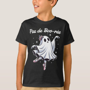 Pas De Boo-rée Ballet Dancer Ghost Dance Teacher H T-Shirt
