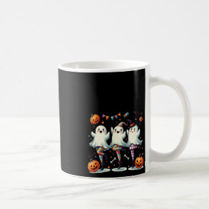 Pas De Boo-rée Funny Ballet Ghosts Halloween Dance Coffee Mug