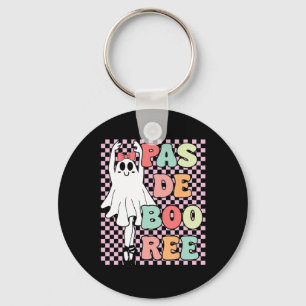 Pas De Boo-ree Funny Vintage Retro Style 70s 80s H Key Ring