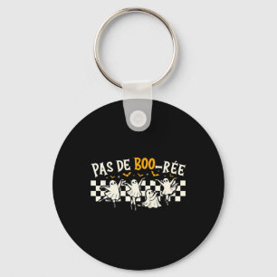 Pas De Boo-rée Ghost Ballet Dancer Halloween Dance Key Ring