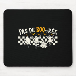 Pas De Boo-rée Ghost Ballet Dancer Halloween Dance Mouse Mat