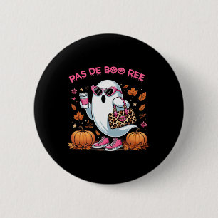 Pas De Boo Ree Halloween Spooky 6 Cm Round Badge