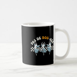Pas De Boo-rée Spooky Halloween Ghost Ballet Dance Coffee Mug