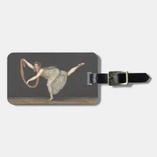 Pas-de-Shawl Dance Annette Kobler Amsterdam 1812 Luggage Tag