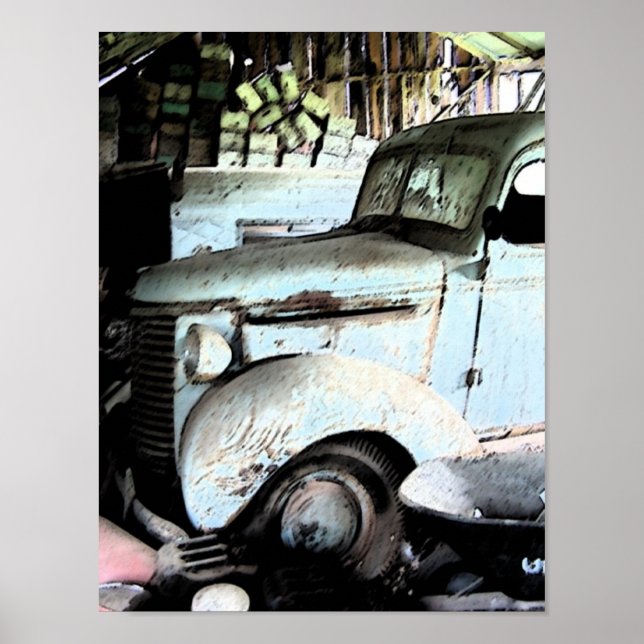 Pa's Truck Poster (Front)