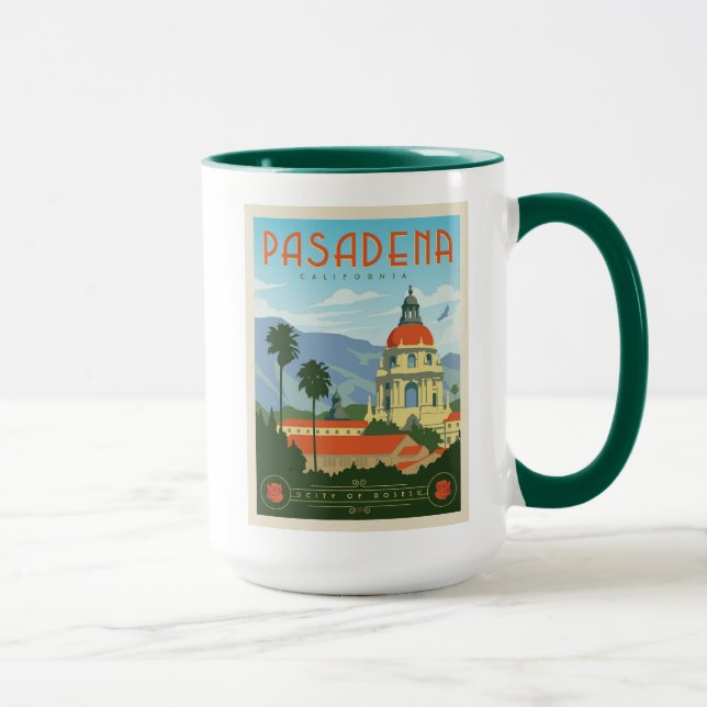 Pasadena, CA Mug (Right)