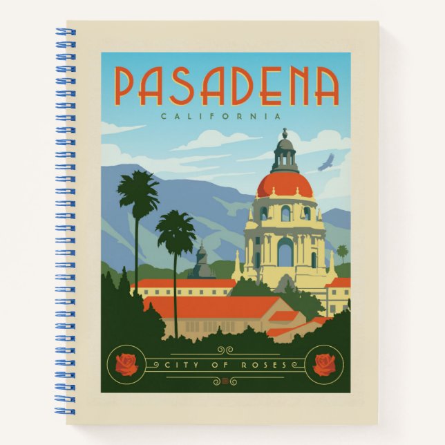 Pasadena, CA Notebook (Front)