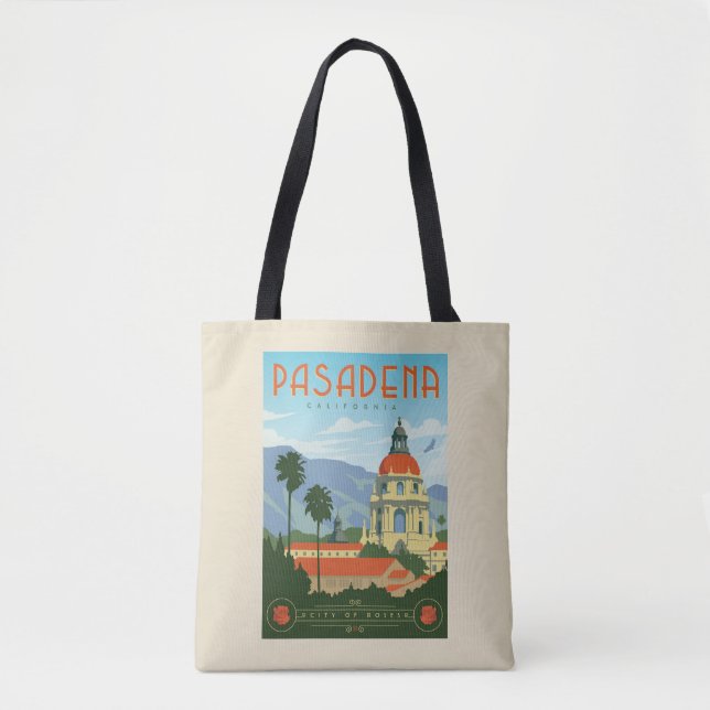 Pasadena, CA Tote Bag (Front)
