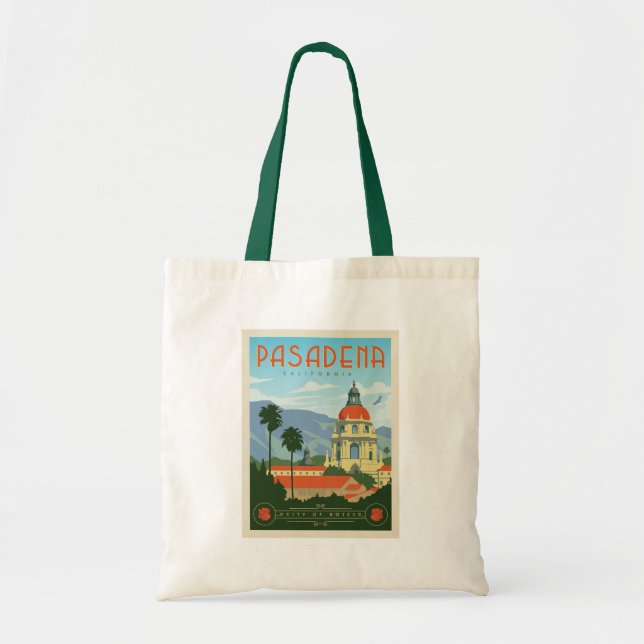 Pasadena, CA Tote Bag (Front)
