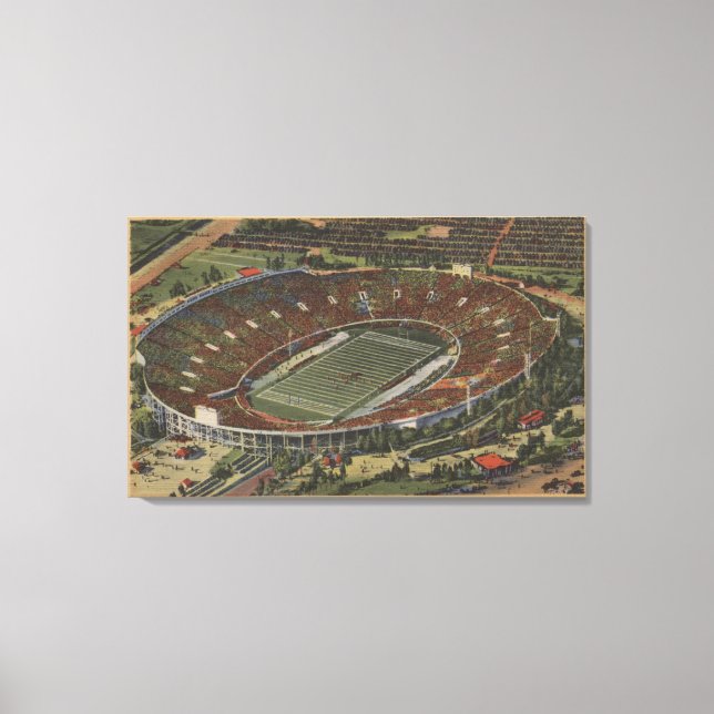 Pasadena, California - The Rose Bowl Canvas Print (Front)