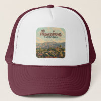 Pasadena Los Angeles California Mountains Vintage 