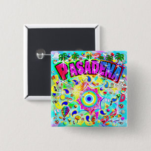 Pasadena Mystic Dance 15 Cm Square Badge