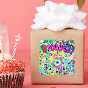 Pasadena Mystic Dance  Square Sticker