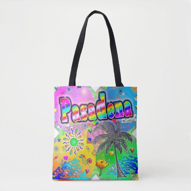 Pasadena Quadro Seasons Tote Bag (Front)