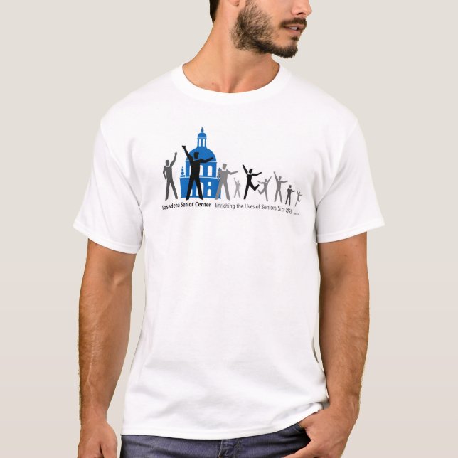 Pasadena Senior Centre T-shirt front only (Front)