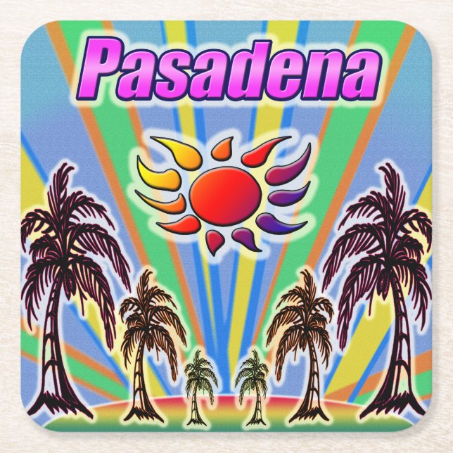 Pasadena Summer Love Coaster (Front)
