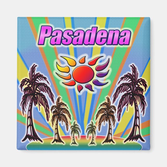 Pasadena Summer Love Magnet (Front)