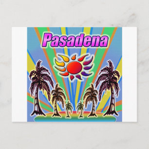 Pasadena Summer Love Postcard